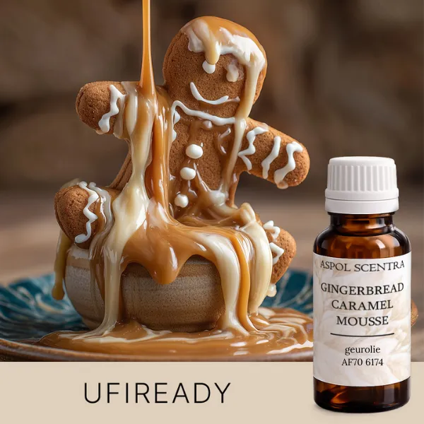 Gingerbread Caramel Mousse