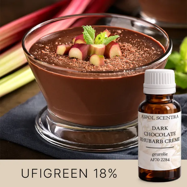 Dark Chocolate Rhubarb Creme (20 ml)
