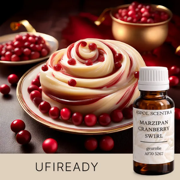 Marzipan Cranberry Swirl