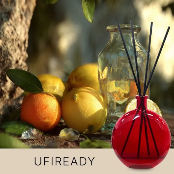 Bergamot & Cedar - geurstokjes vloeistof - UFI Ready