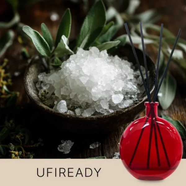 Wood Sage & Sea Salt - geurstokjes vloeistof - UFI Ready