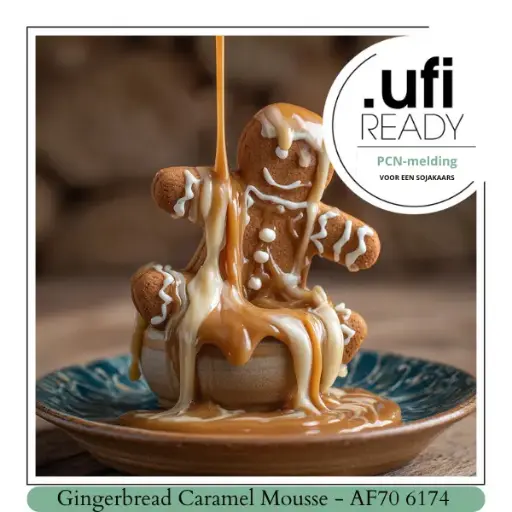 Gingerbread Caramel Mousse